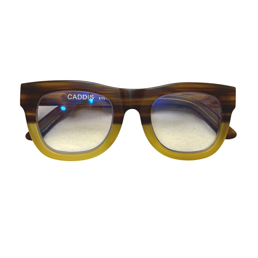 Caddis Eye Appliances D28 Coffee Tortoiseshell Yellow Brown 50 22 145